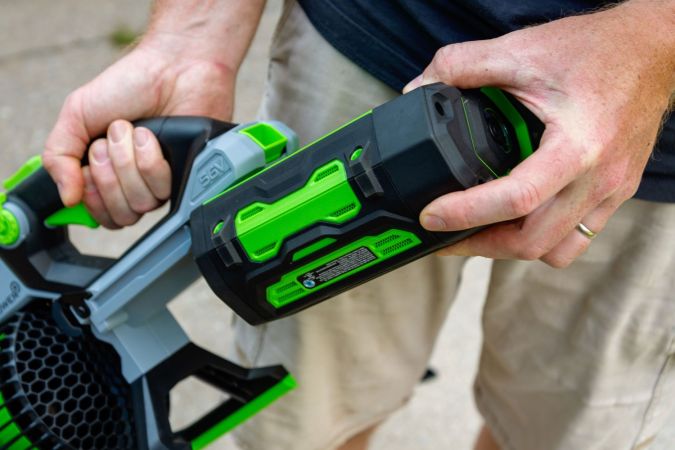 Tested: Is the Ego 765 Leaf Blower Really the World’s Most Powerful?