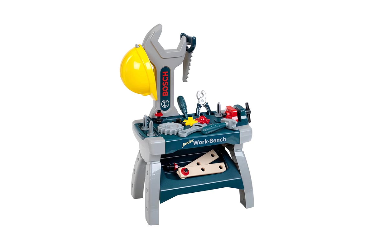 Kids Gift Guide Option Bosch Junior Workbench - Tool Set & Workstation
