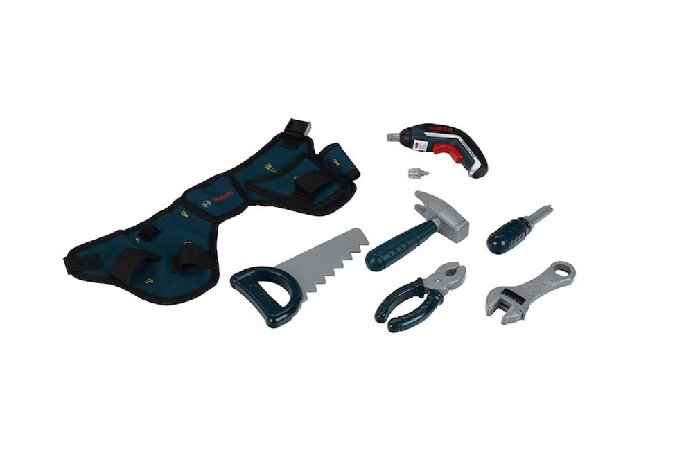 Kids Gift Guide Option Bosch Tool Belt 7 Piece Set