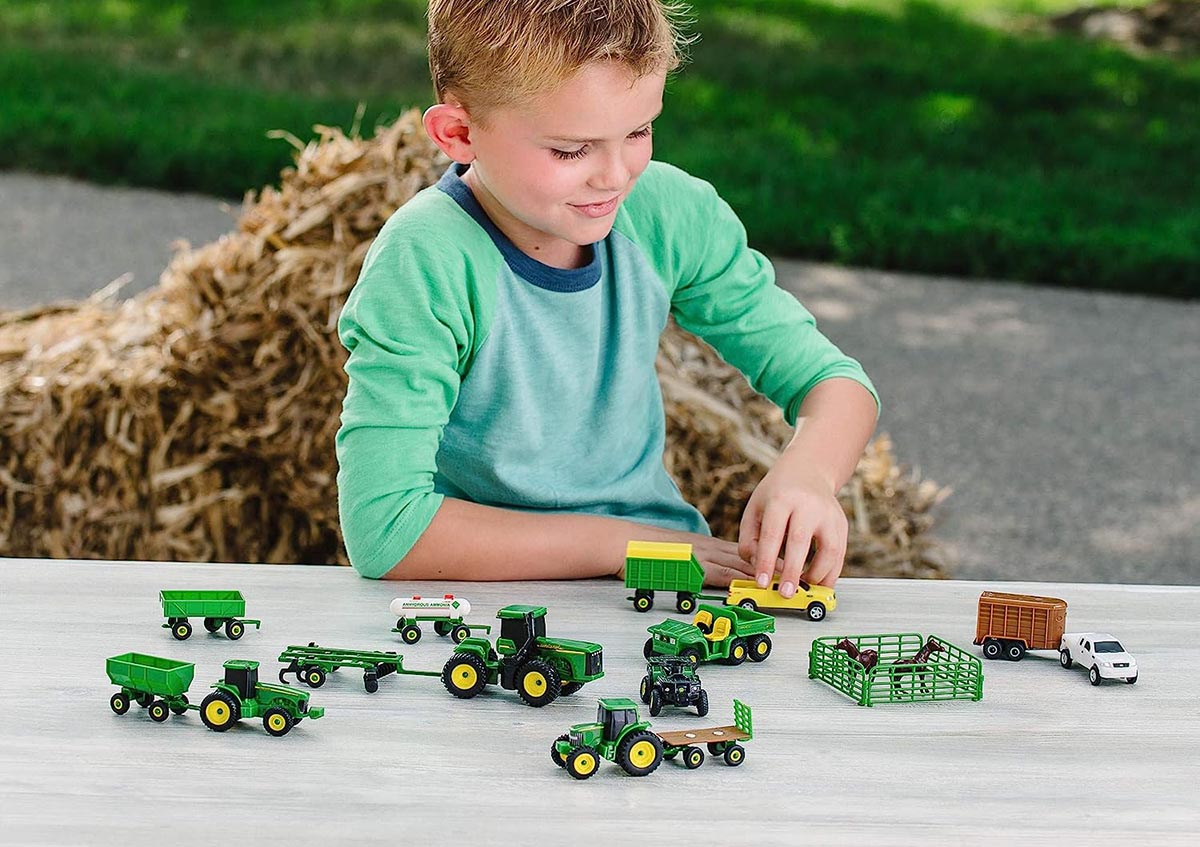 Kids Gift Guide Option John Deere Remote Controlled Johnny Tractor Toy