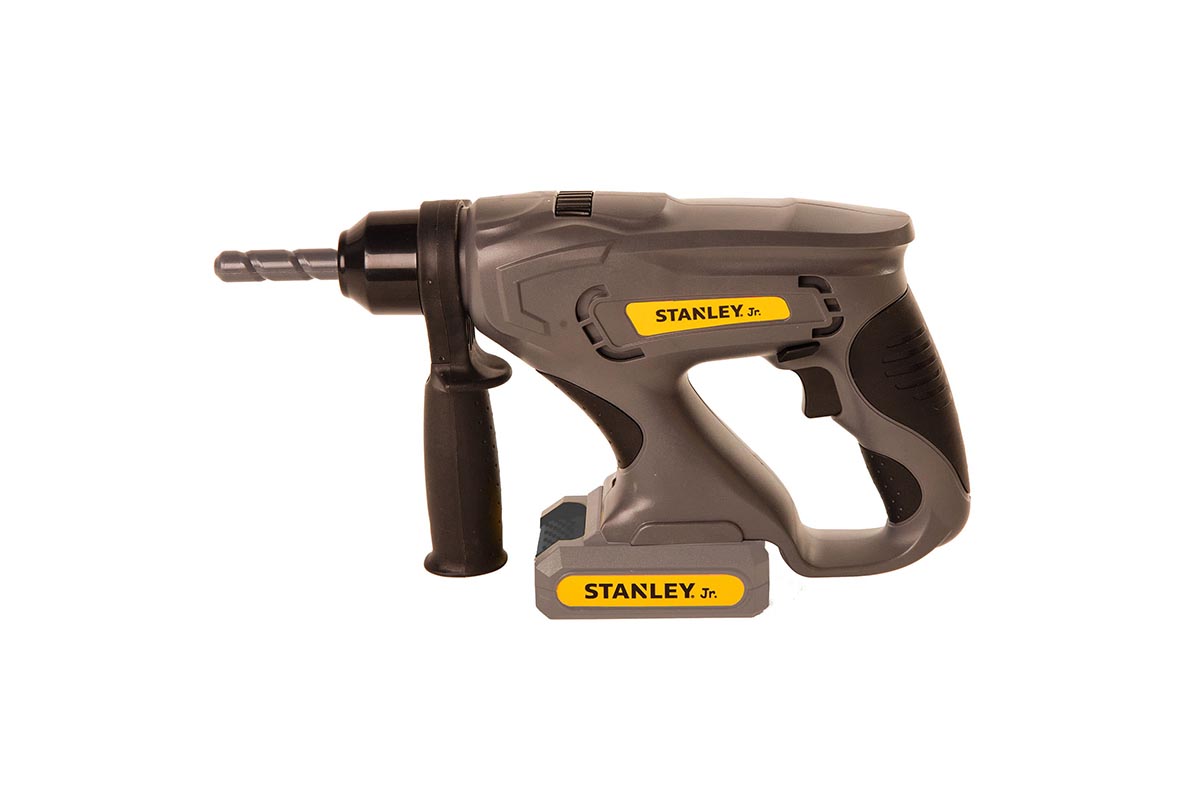 Kids Gift Guide Option Stanley Jr. Battery Operated Toy Hammer Drill