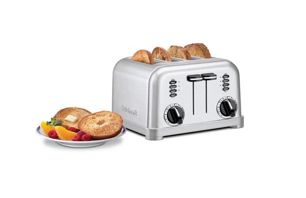 New Appliances that Look Like Retro Appliances Option Cuisinart Stainless Steel 4-Slice Toaster
