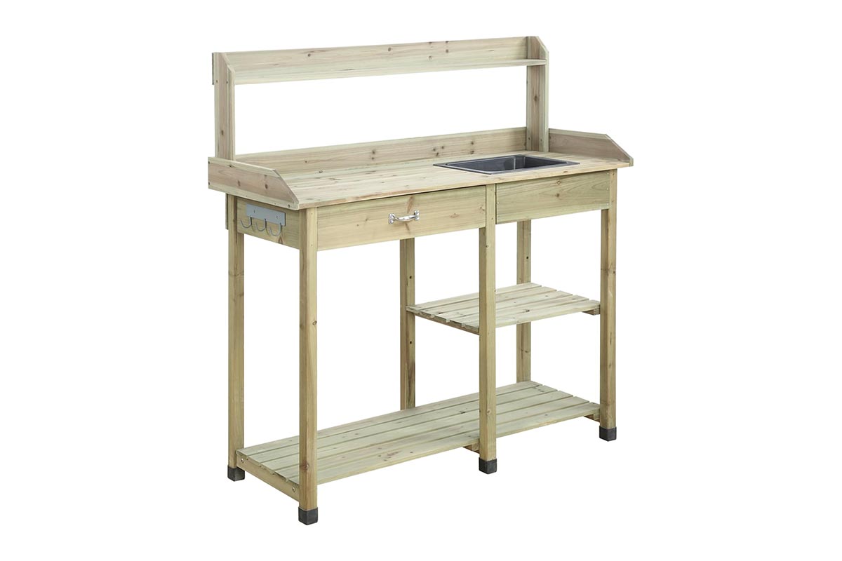 The Best Gifts for Gardeners Option Convenience Concepts Deluxe Potting Bench