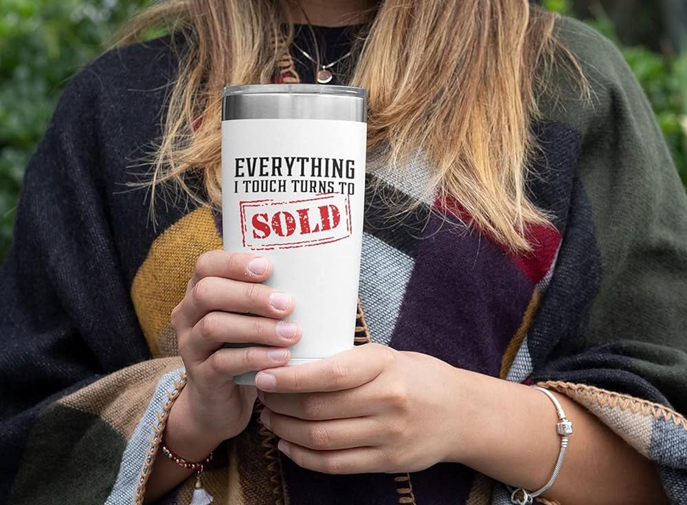 The Best Gifts for Realtors Option Everything I Touch Turns to Sold’ Tumbler