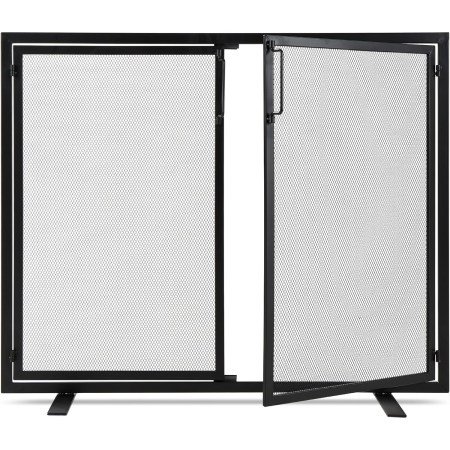 Best Choice Products 2-Door Fireplace Screen