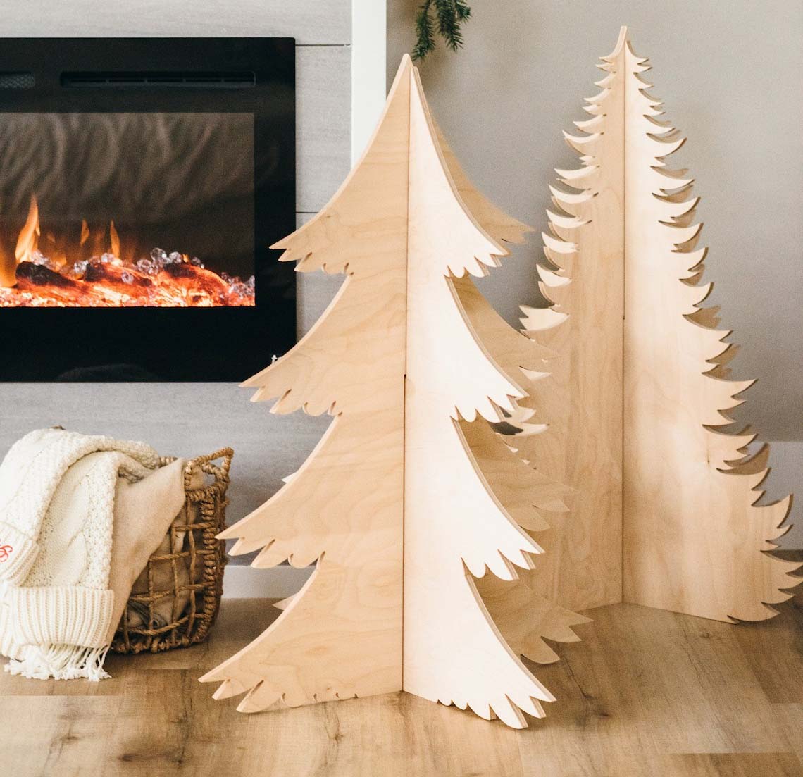 Black Friday Deals on Unique Home Decor Finds Option Wooden Christmas Trees