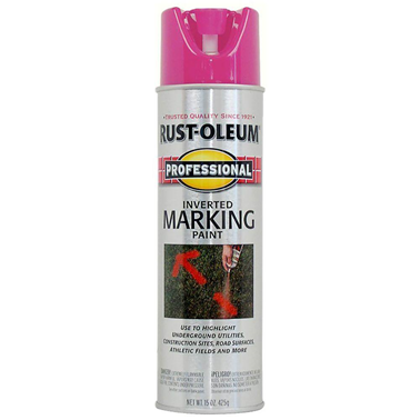 Rust-Oleum Fluorescent Pink Spray Paint 
