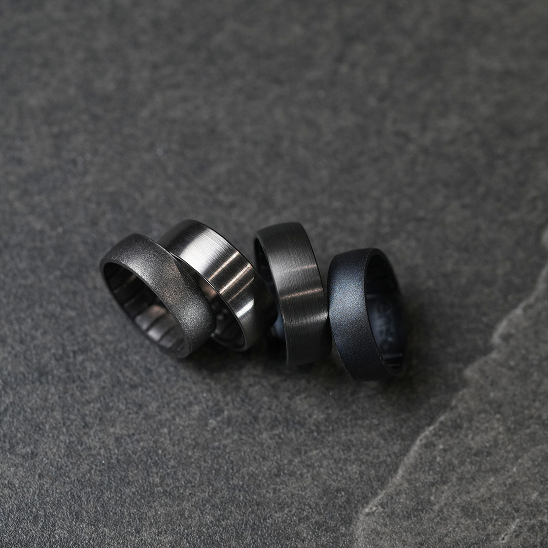 Enso hybrid rings together to showcase both insert and ring
