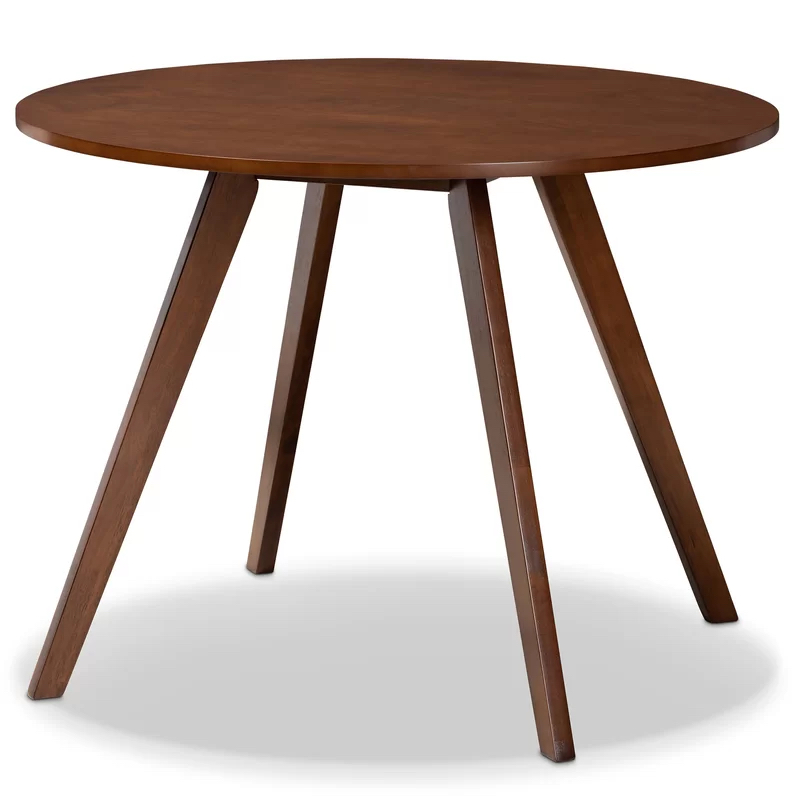Altamae Rubberwood Solid Wood Dining Table