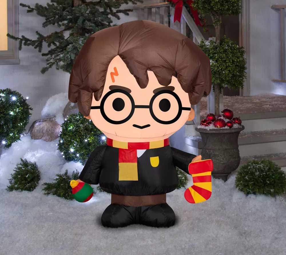 The Best Christmas Inflatables Option Harry Potter Christmas Inflatable