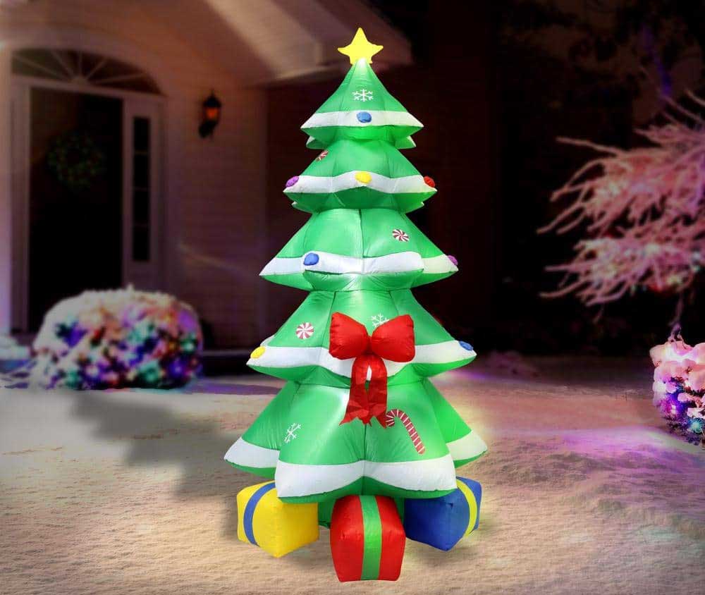 The Best Christmas Inflatables Option Outdoor LED Lighted Inflatable Christmas Tree