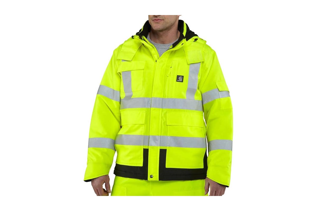 The Best Gifts for Construction Workers Option Carhartt Men's High Visibility Insulated Jacket