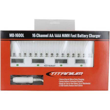 Titanium Innovations MD-1600L Universal Charger