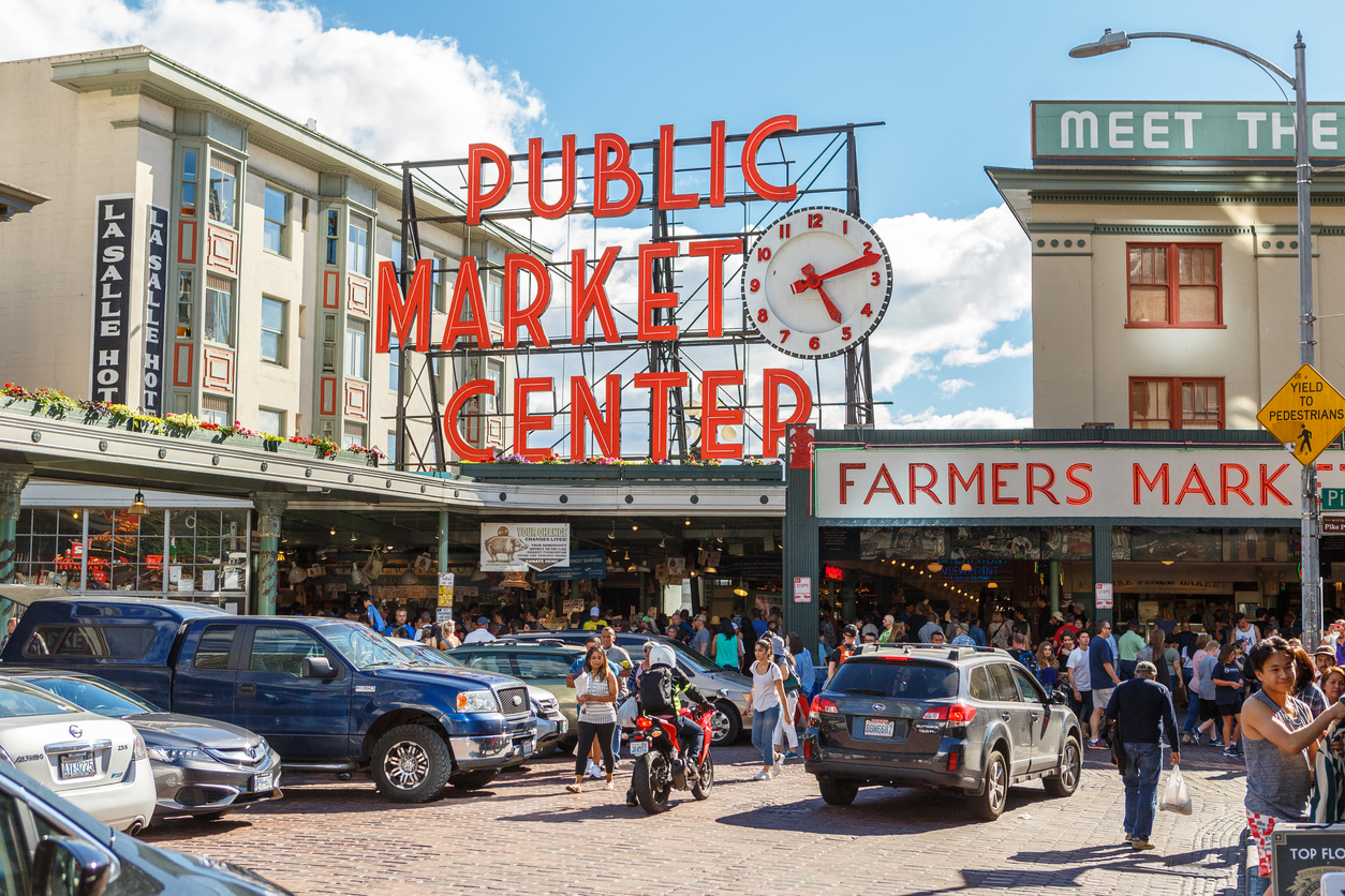 Pike Place Public Market Center in Seattle