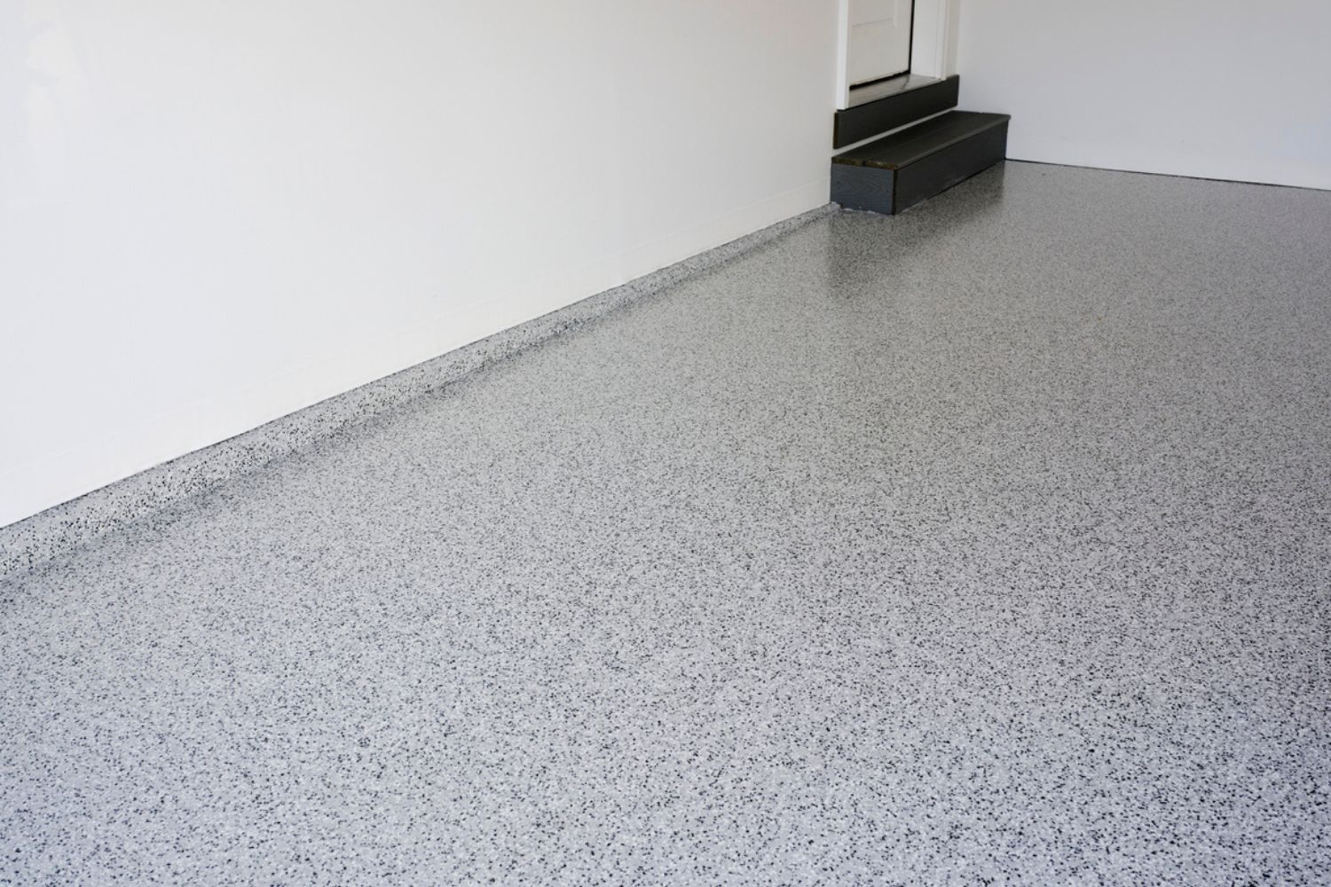 How Much Does Terrazzo Flooring Cost: Close-up shot of polished terrazzo floor tiles
