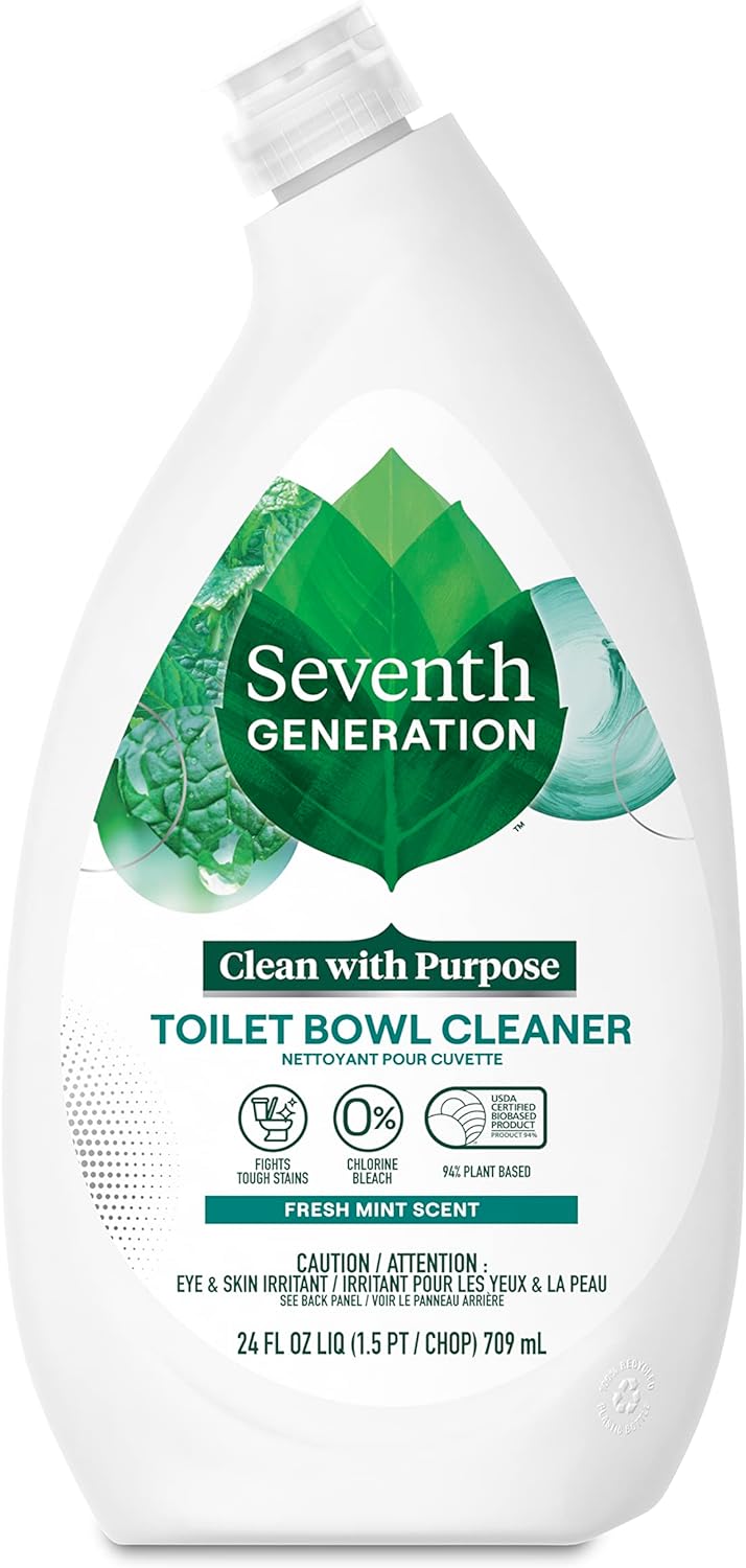 Seventh Generation Toilet Bowl Cleaner, Fresh Mint Scent
