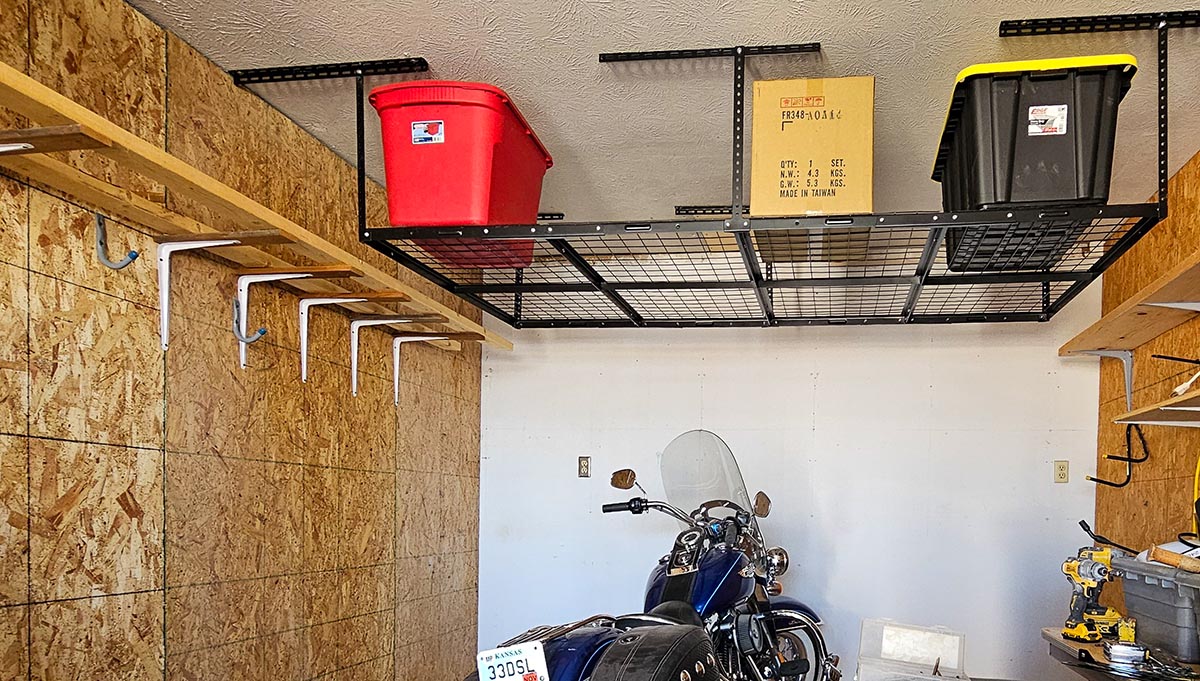 The Best Garage Storage System Fleximount overhead storage system