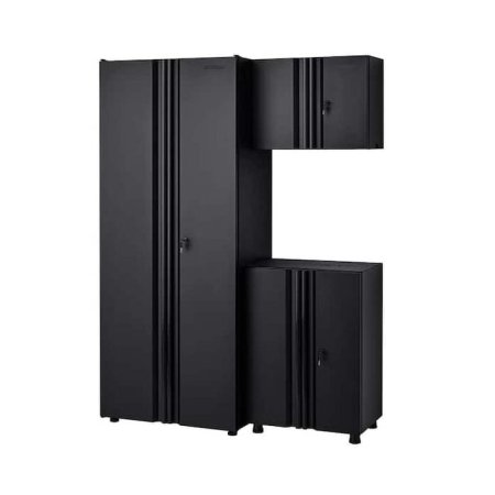  The Best Garage Storage System Option Husky 3-Piece Welded Steel Garage Storage System