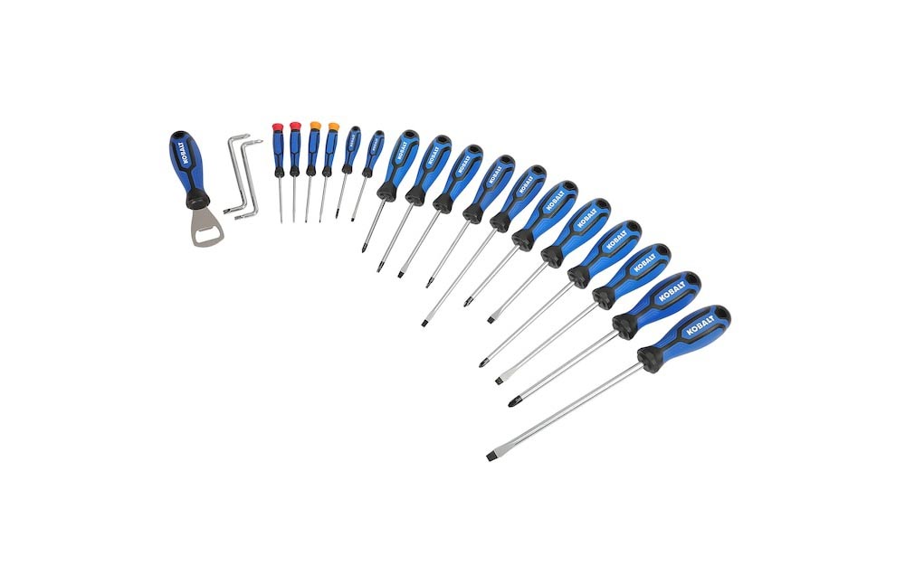 The Best Gifts to Shop at Lowe Option Kobalt 20-Piece Assorted Screwdriver Set
