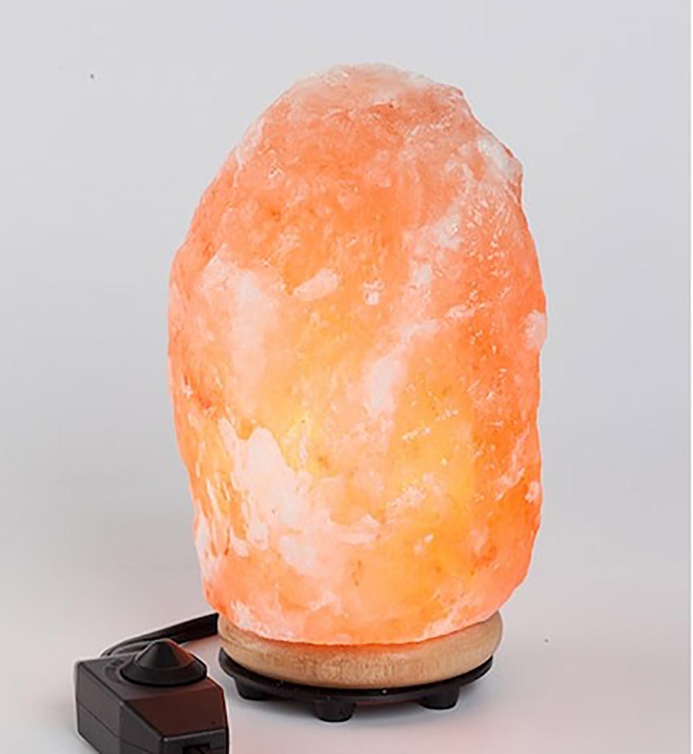 The Best Gifts to Shop at Lowe Option Style Selections Natural Himalayan Salt Rock Lamp