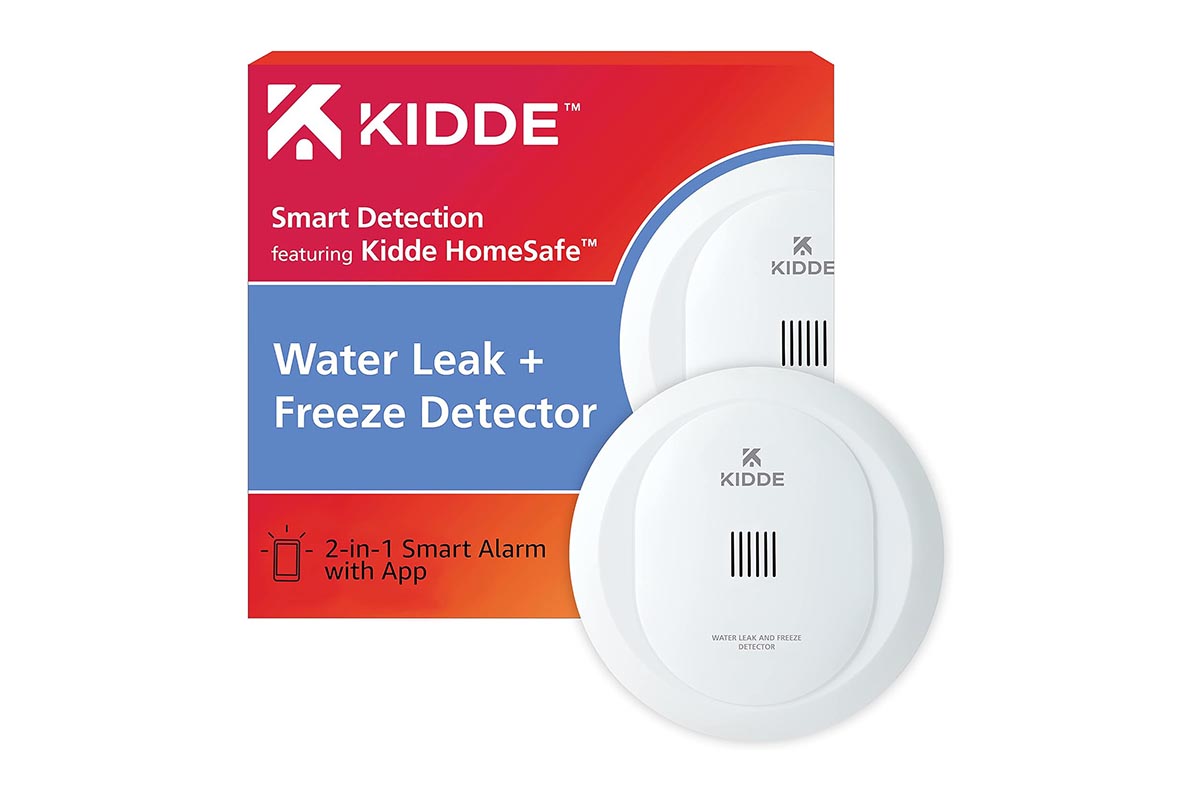 The Best Home Essentials Option Kidde 60WLDR-W Water Leak + Freeze Detector