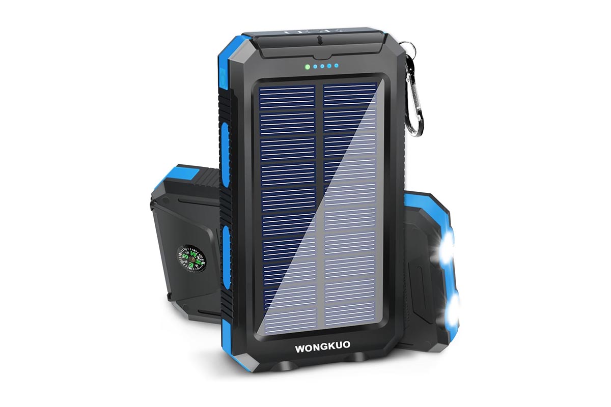 The Best Stocking Stuffer Option Solar Charger Power Bank