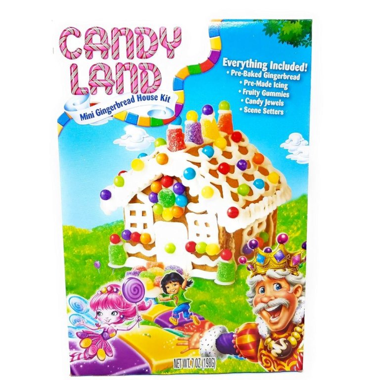 The Best Gingerbread House Kits Option: Cookies United Candy Land Mini Gingerbread House Kit