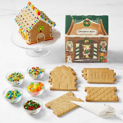The Best Gingerbread House Kits Option: Williams Sonoma Gingerbread House Kit