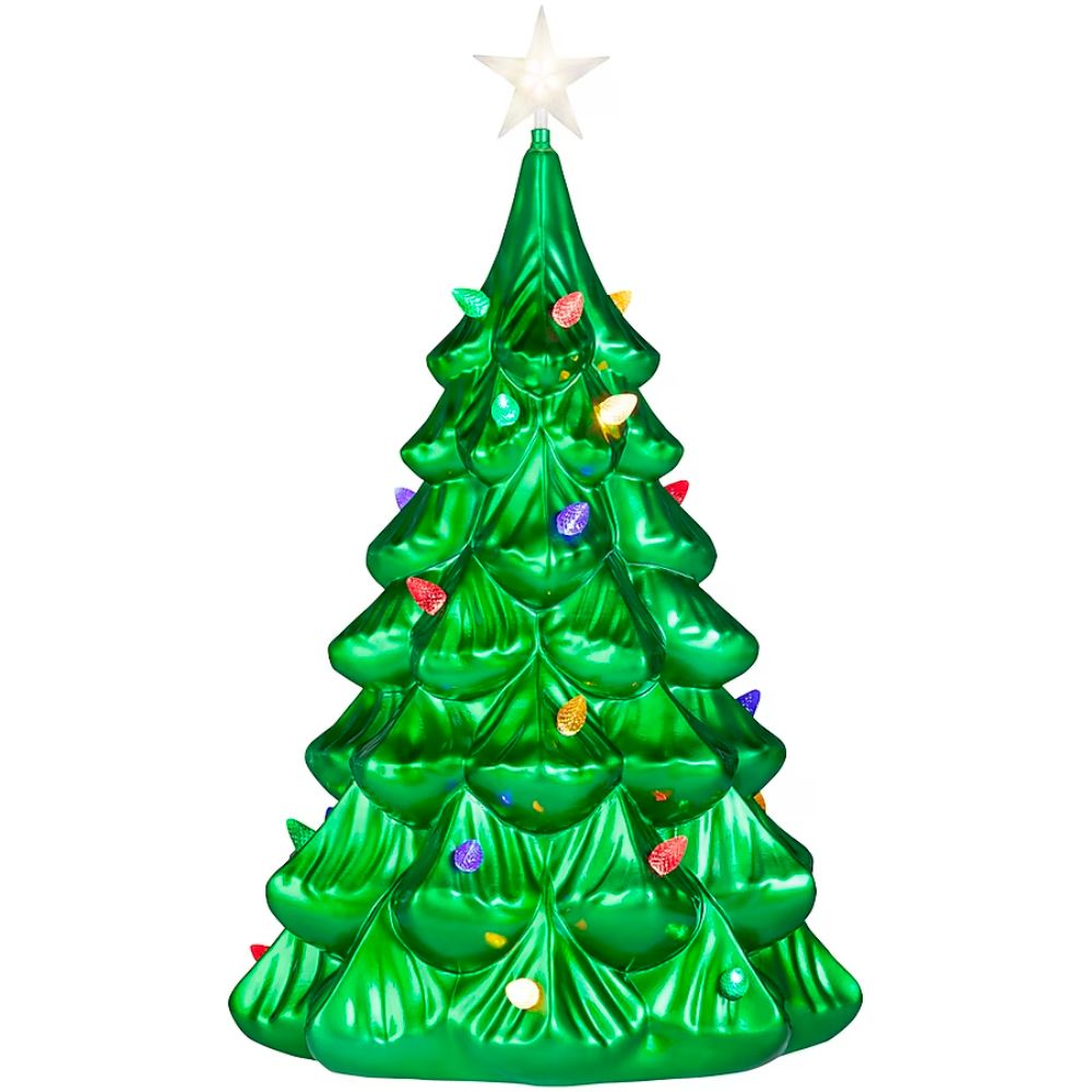 The Best Outdoor Christmas Decorations Option: Holiday Living Tree Door Decoration 
