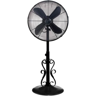 The DecoBreeze Outdoor Fan on a white background.