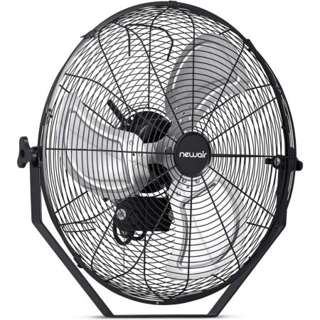  The NewAir Outdoor High-Velocity Wall-Mounted Fan on a white background.
