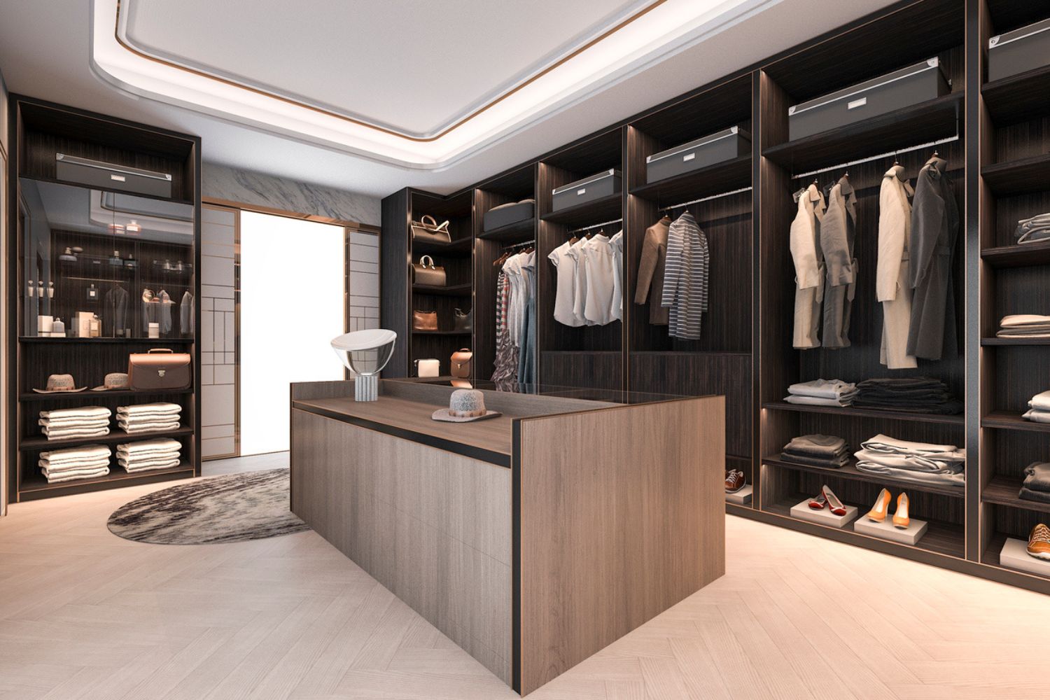 How Much Do Closets by Design Cost: Custom-built closet by Closets by Design with an estimated cost