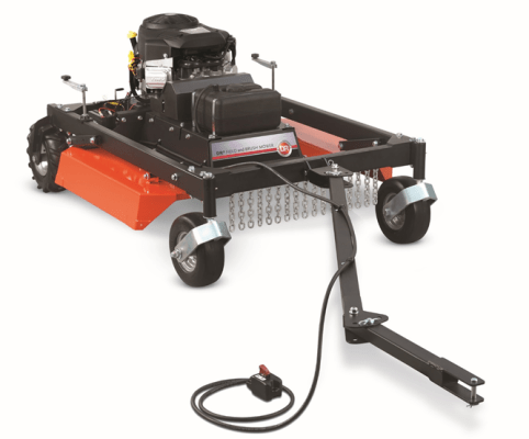 product shot of DR Power Equipment tow-behind field and brush mowers