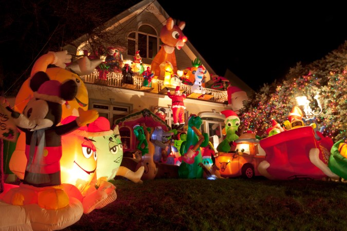 Front Yard Inflatables: Delightful Holiday Decor or Tacky Eyesore?