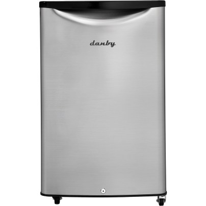 The Danby 4.4 Cu. Ft. Outdoor Fridge on a white background.