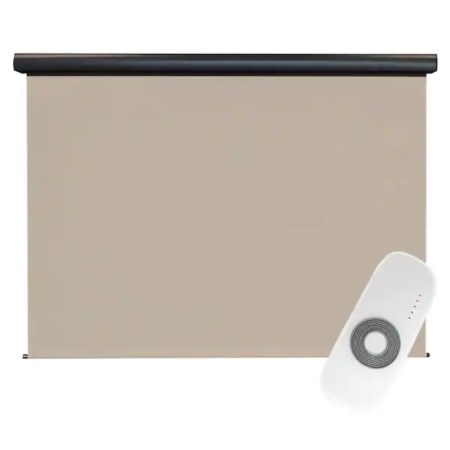 SeaSun Rechargeable Motorized Shade With Valance