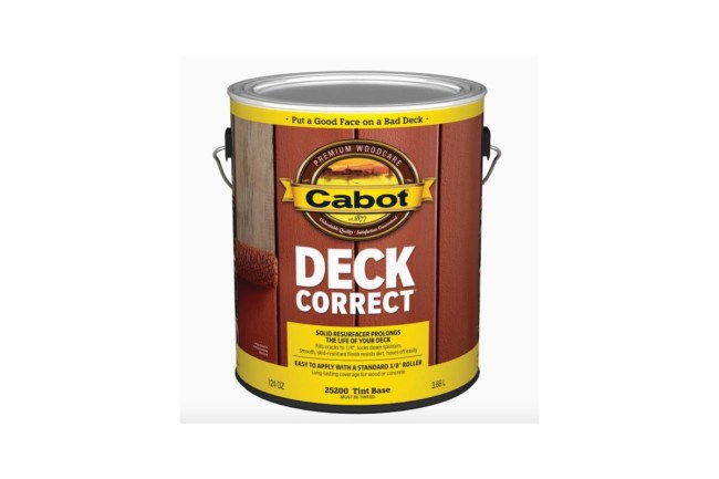 Products for Quick Fixes Around the House Option Cabot Deck Correct