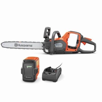 The Best Chainsaw Option: Husqvarna Power Axe 350i With Battery Charger