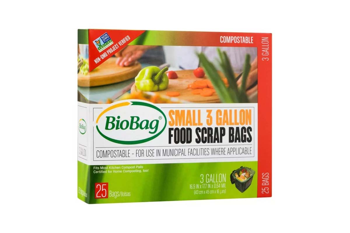 The Best Compostable Product Option BioBag Compostable Food Trash Bags