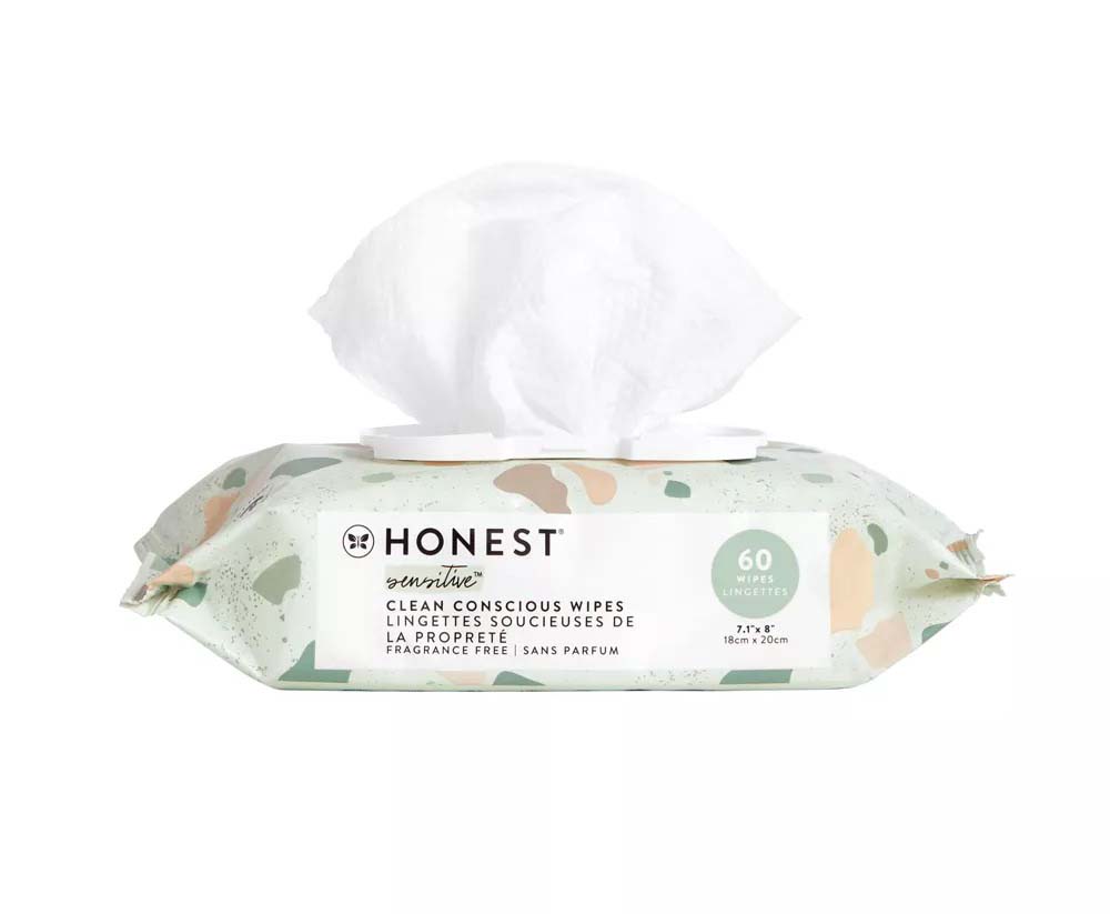 The Best Compostable Product Option The Honest Company Plant-Based Baby Wipes
