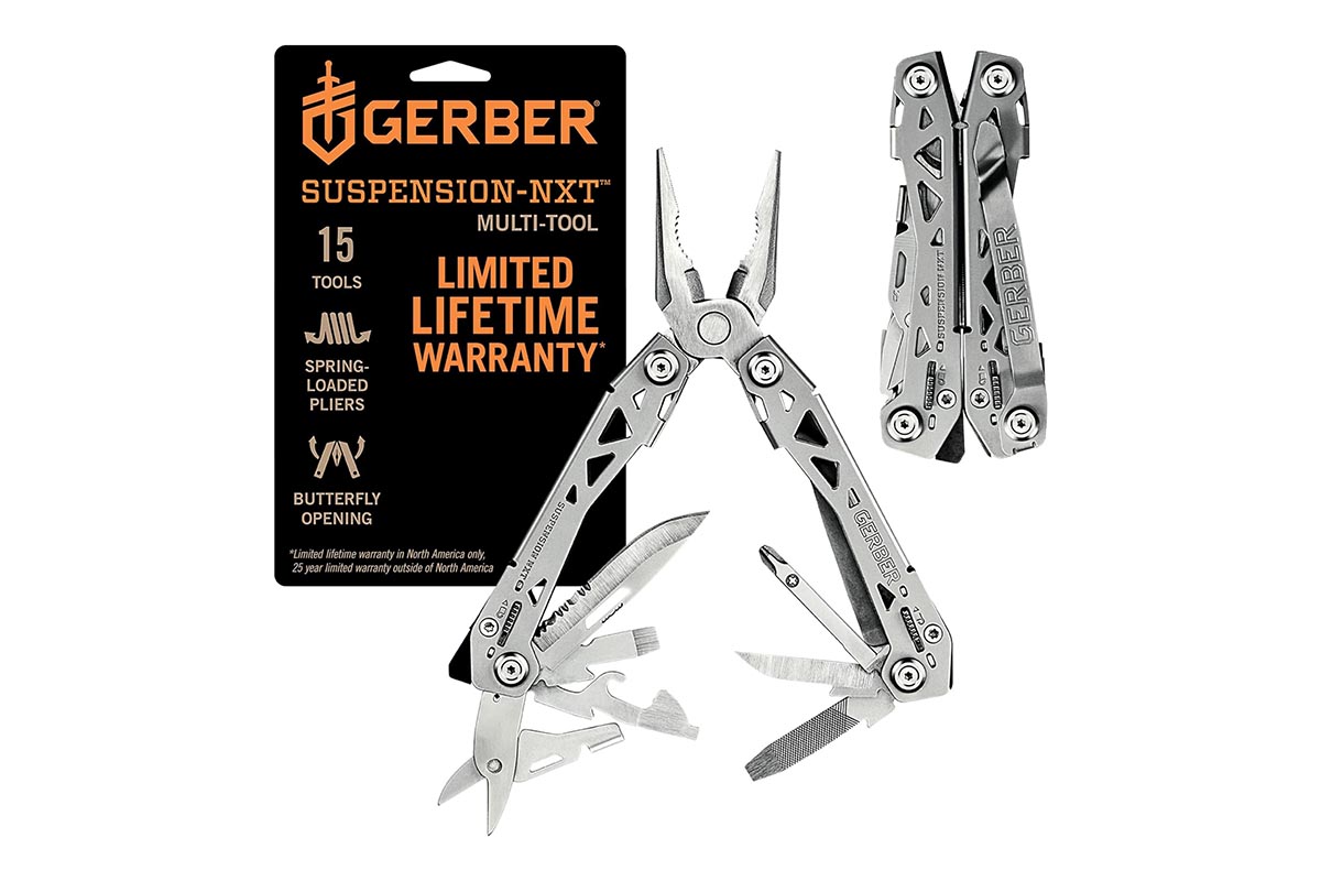 Tools With A Lifetime Warranty Option Gerber Gear Suspension-NXT Multi-Tool