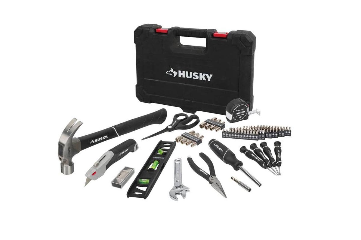 Tools With A Lifetime Warranty Option Husky Homeowner 110-Piece Tool Set