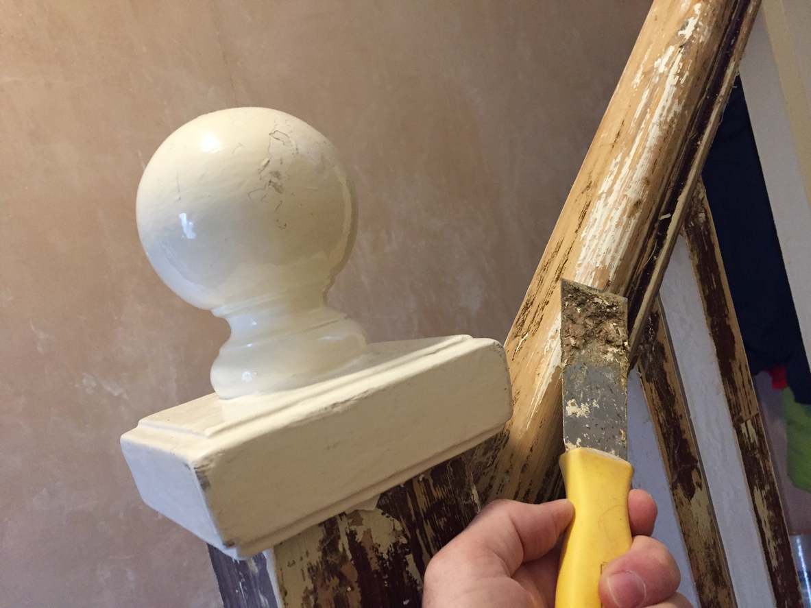 Paint stripping DIY