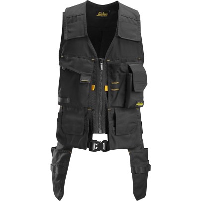 The Snickers Workwear AllroundWork Tool Vest on a white background.