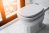 toilet near window