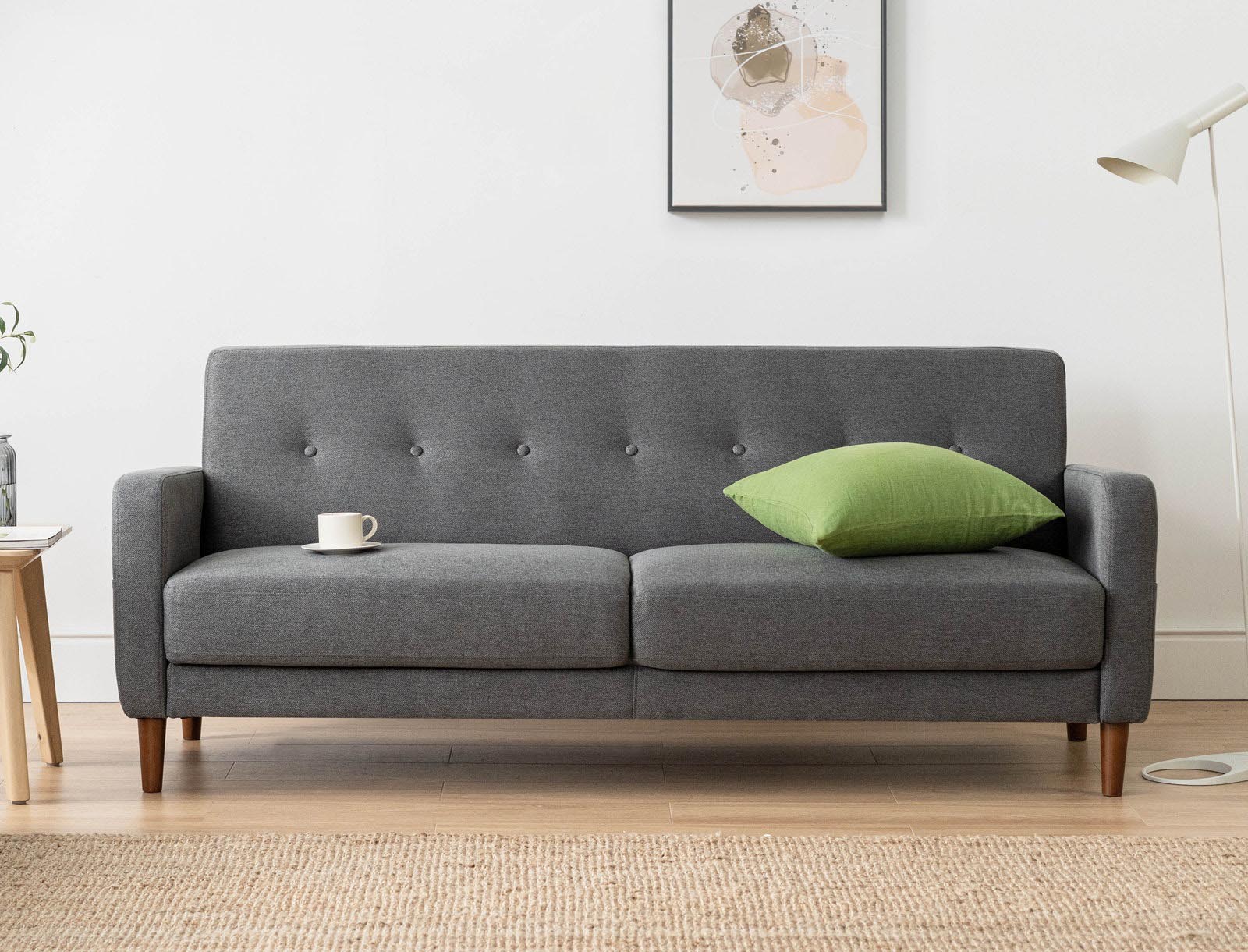 Pieces of Furniture That Will Make Any Room Feel Bigger Option Shallow Sofa