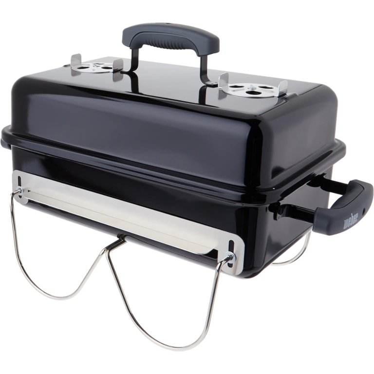 Weber Go-Anywhere Charcoal Grill on a white background