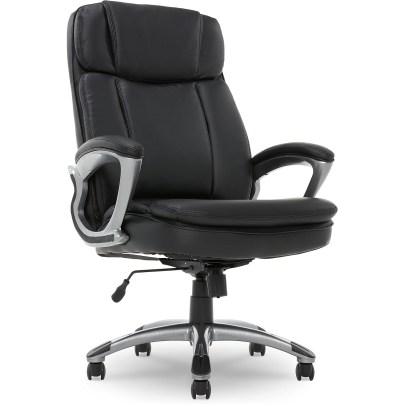 The Serta Fairbanks Big and Tall Executive Office Chair on a white background.