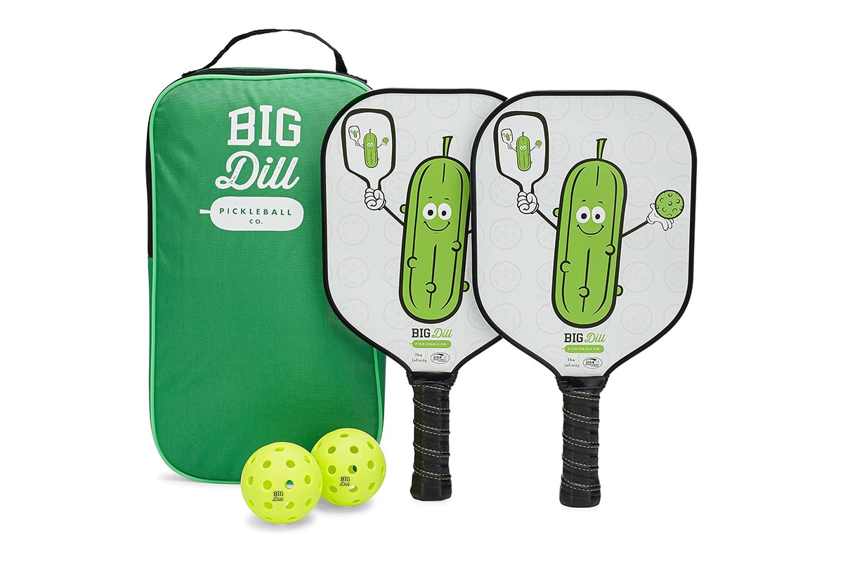 Best Gifts for Empty Nesters Option Big Dill Pickleball Set