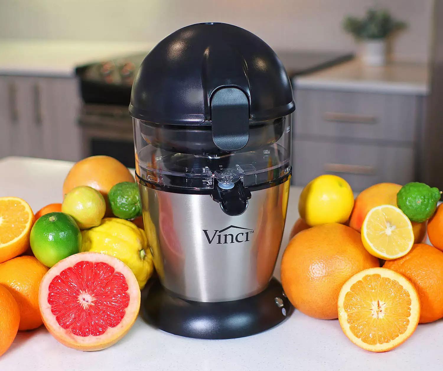 Best Gifts for Empty Nesters Option Vinci Hands-Free Electric Citrus Juicer
